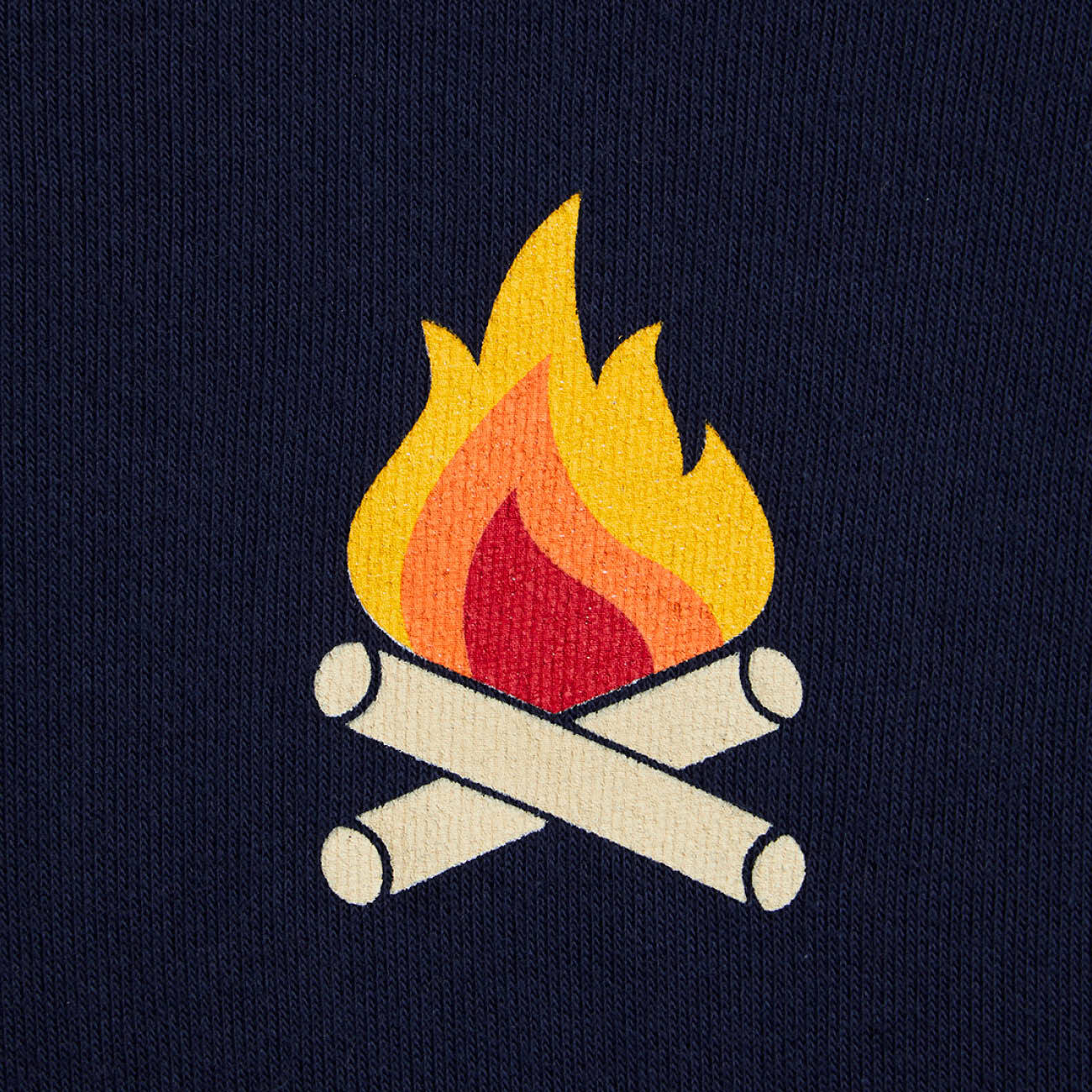 Campfire Fleece Crewneck | Navy