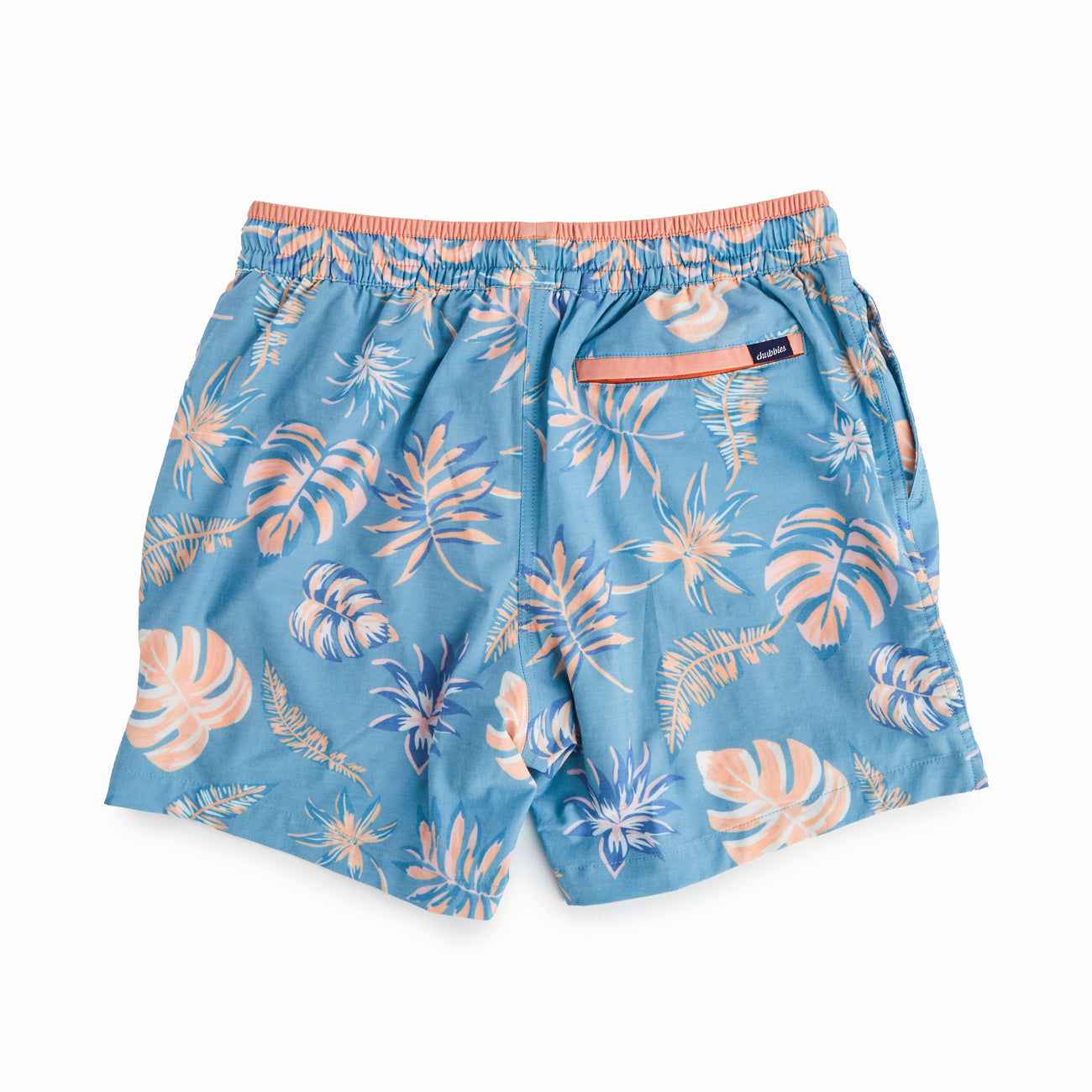 Cabana Bloom Swim Trunks | Teal