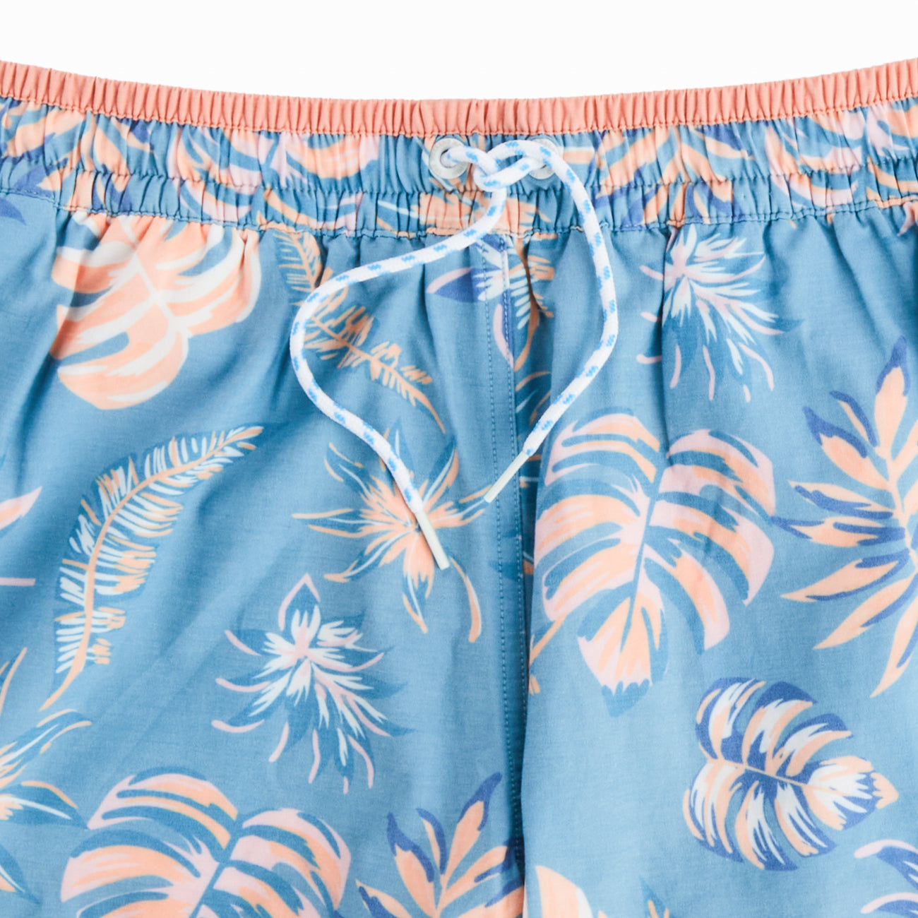 Cabana Bloom Swim Trunks | Teal