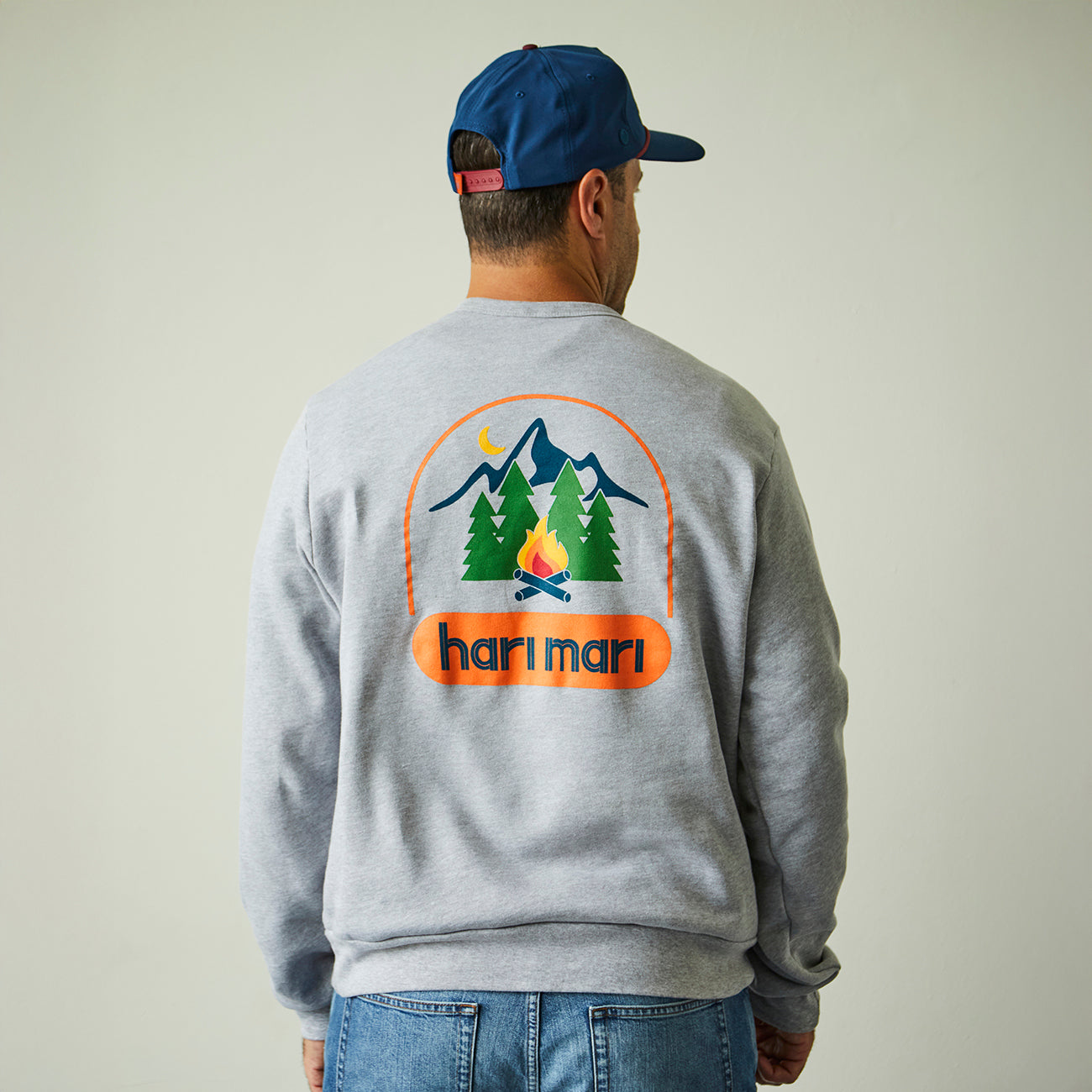 Campfire Fleece Crewneck | Heather Gray