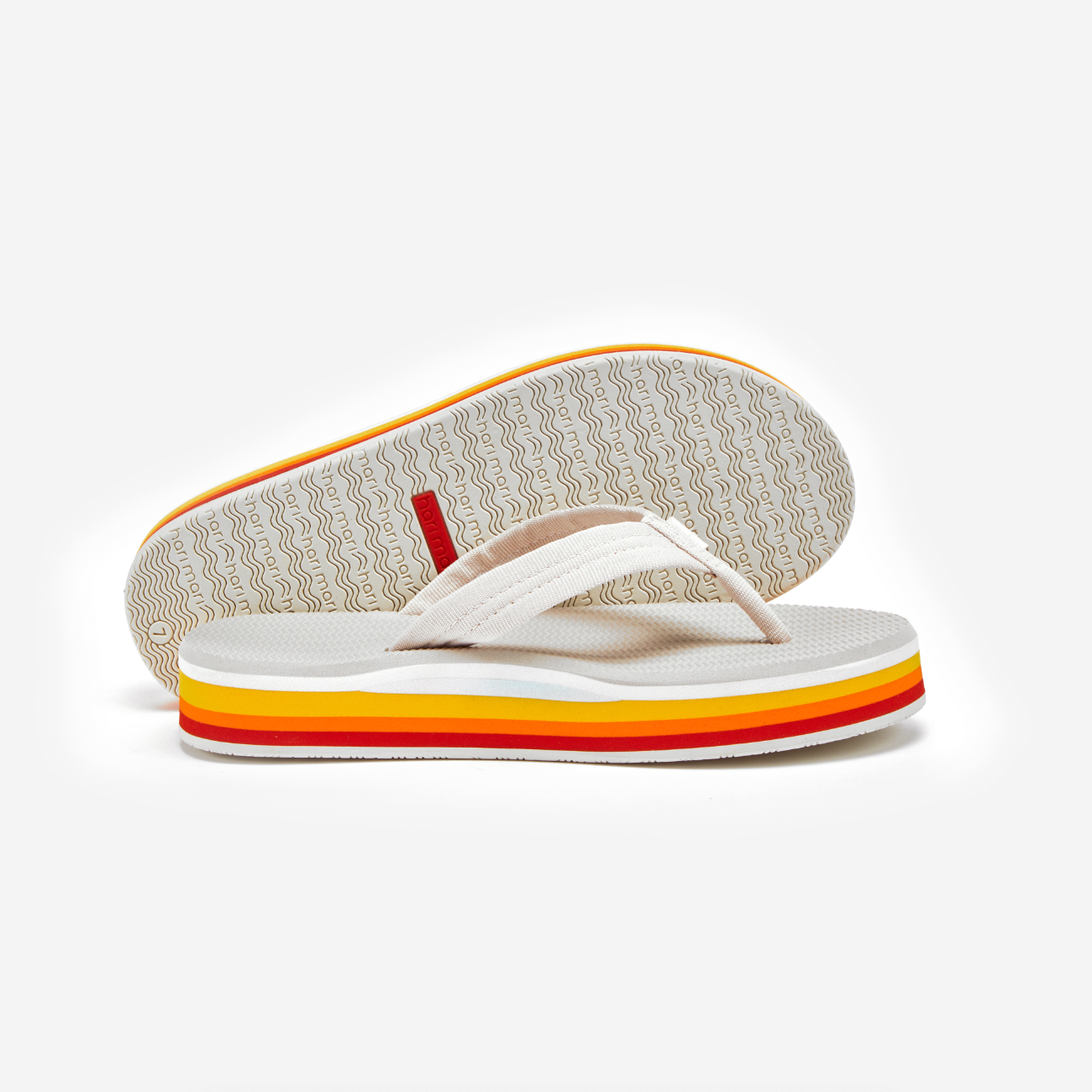 womens platform flip flops from Hari Mari - retro trendy platforms for women