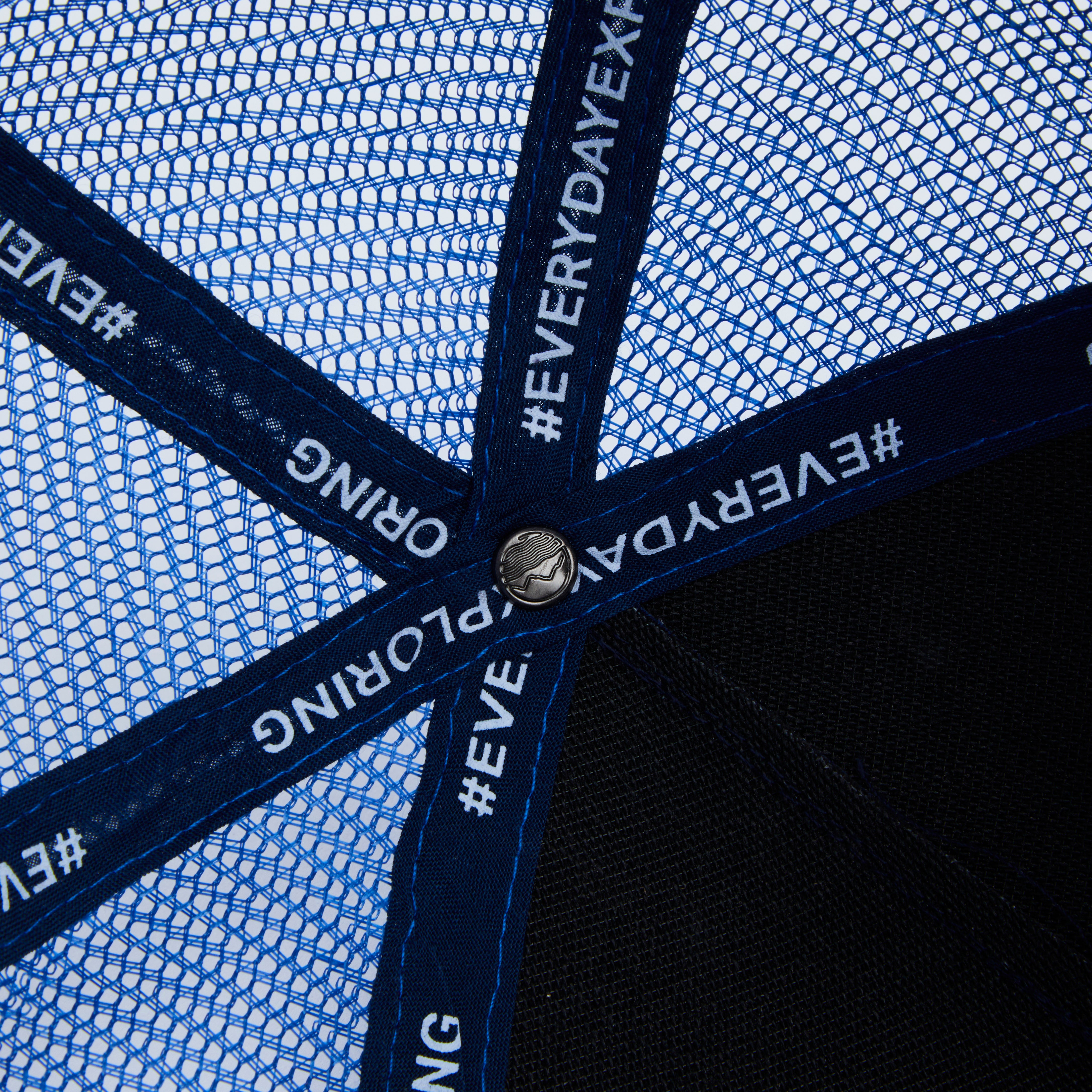 Inside of a Hari Mari trucker hat