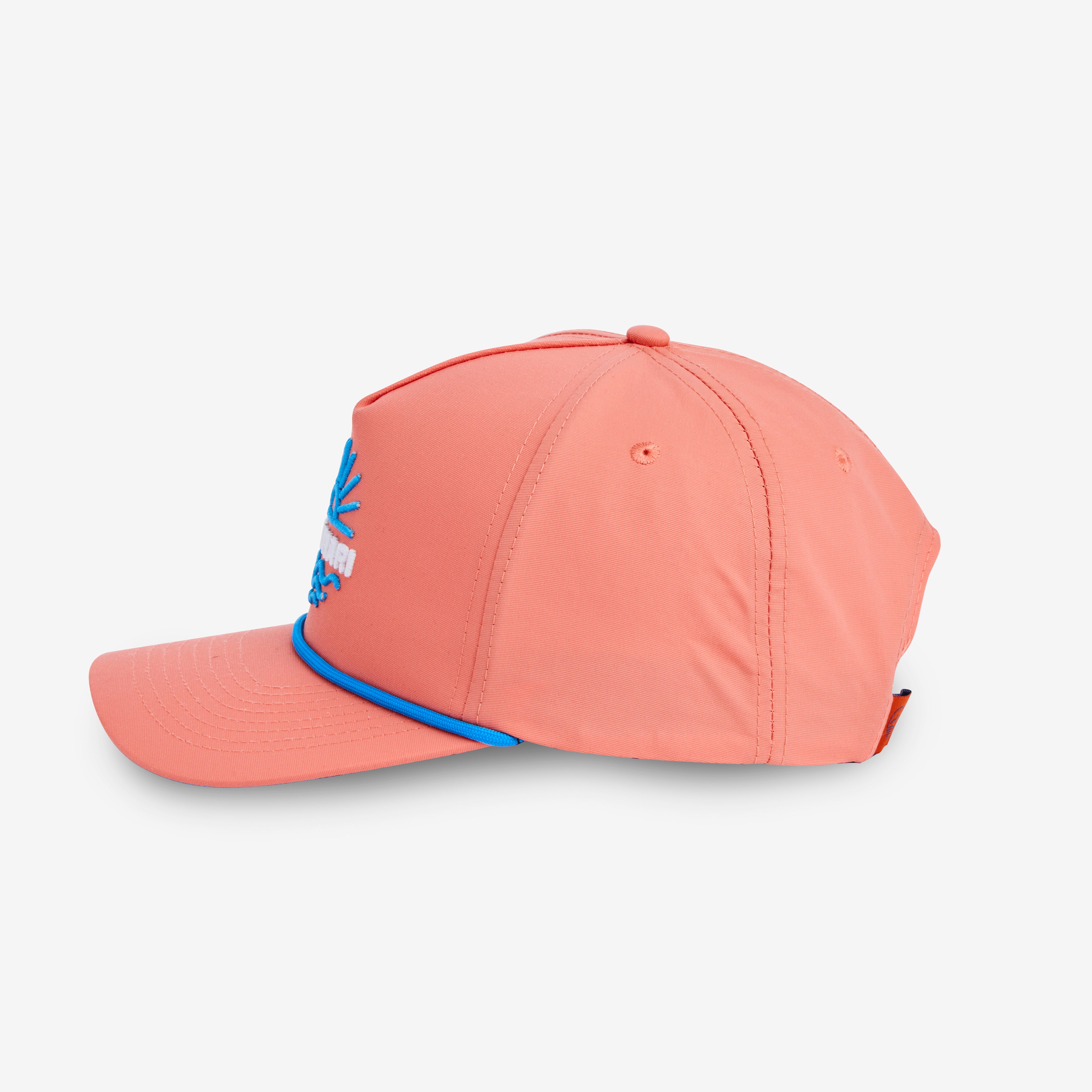 Sun Wave Hat | Coral/Blue