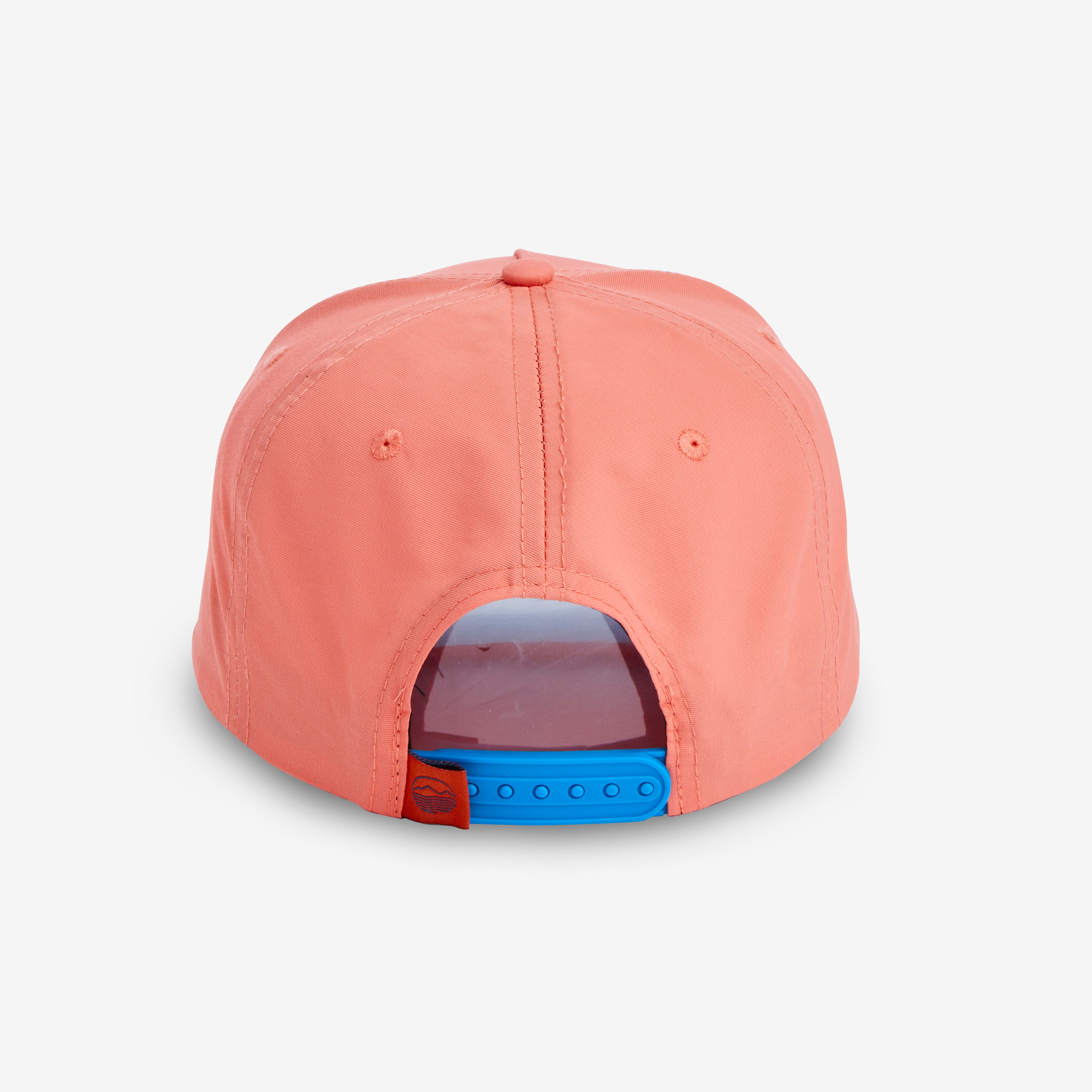 Sun Wave Hat | Coral/Blue