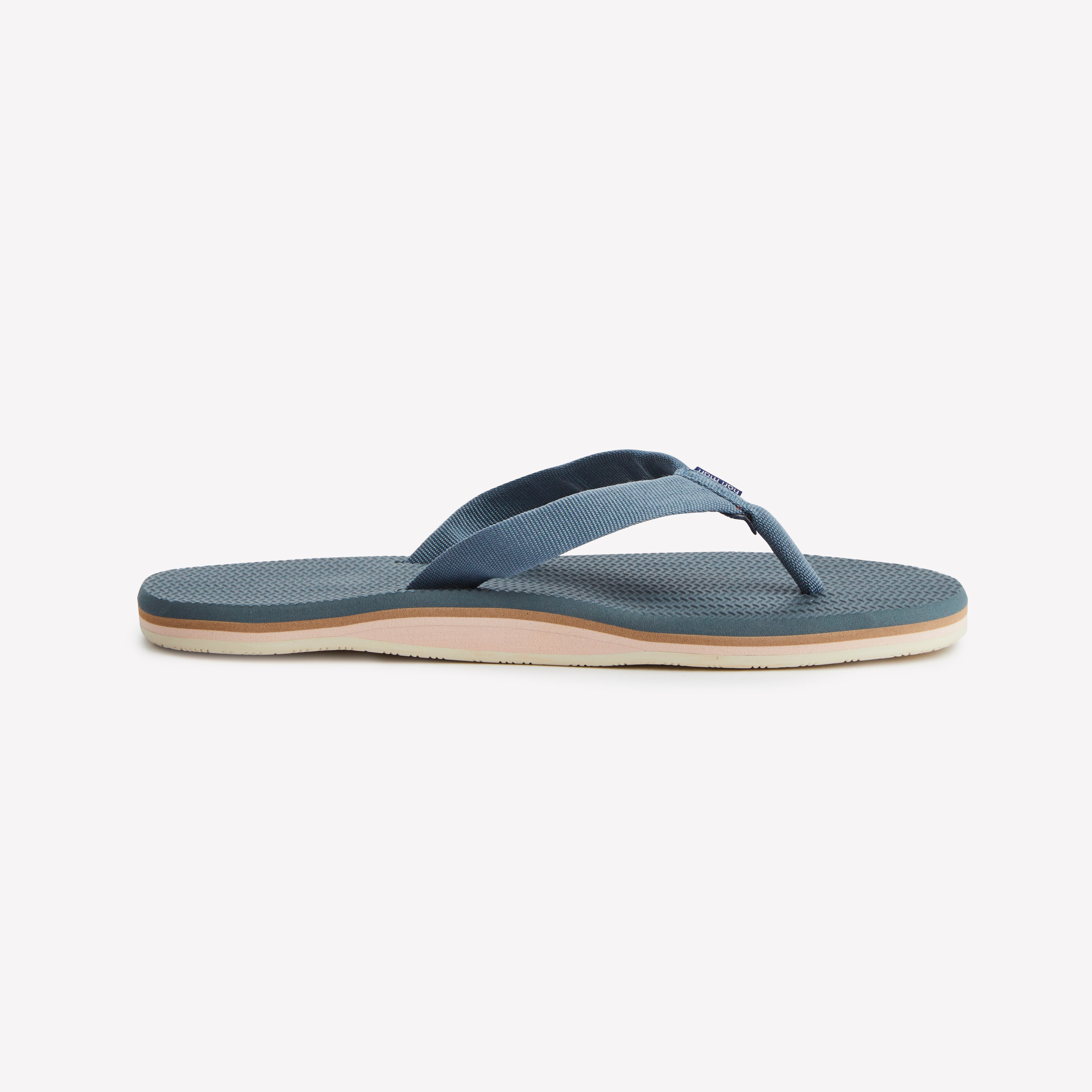 Blue cute women's flip flops - Hari Mari Dunes sandals for women