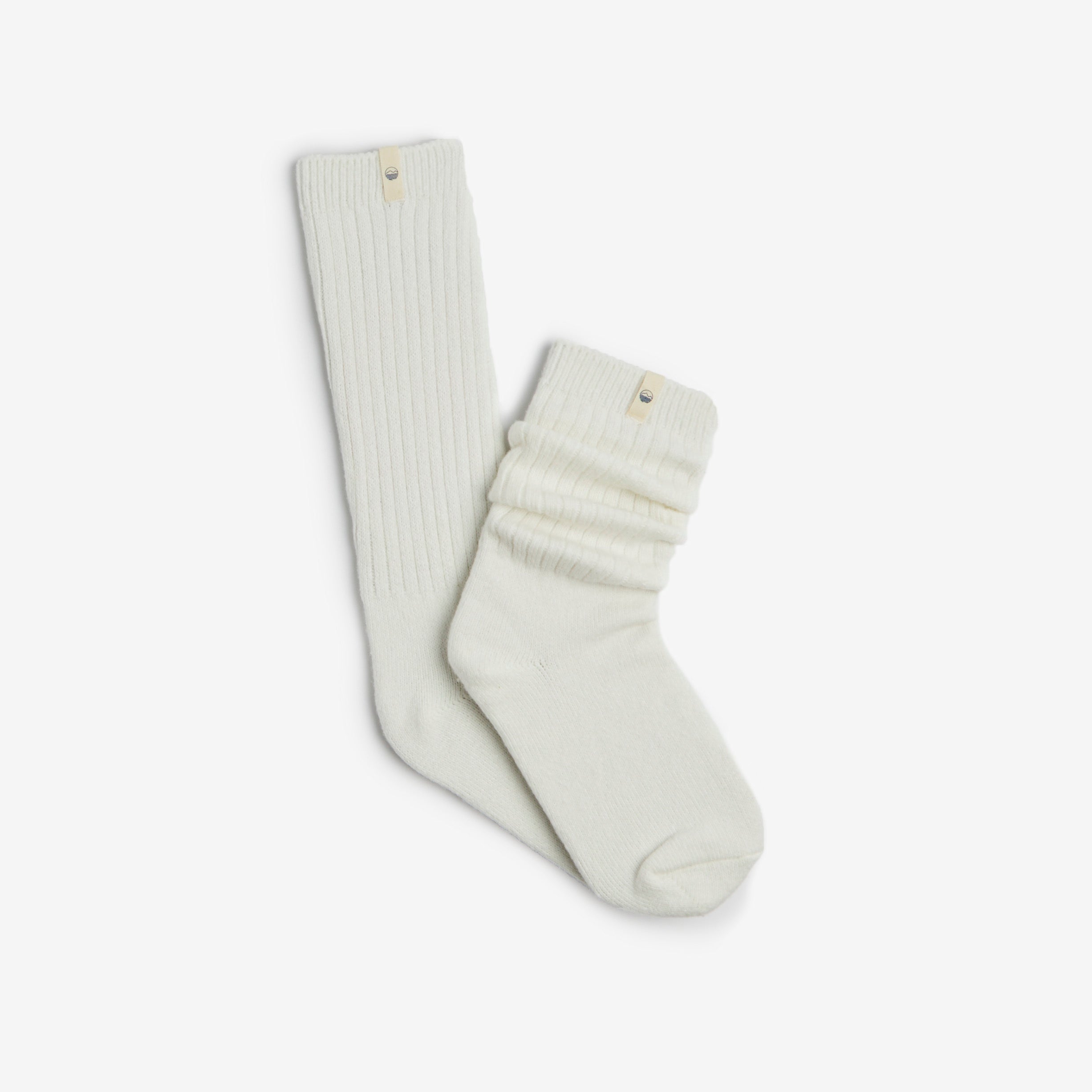 CloudComfort Crew Sock | White