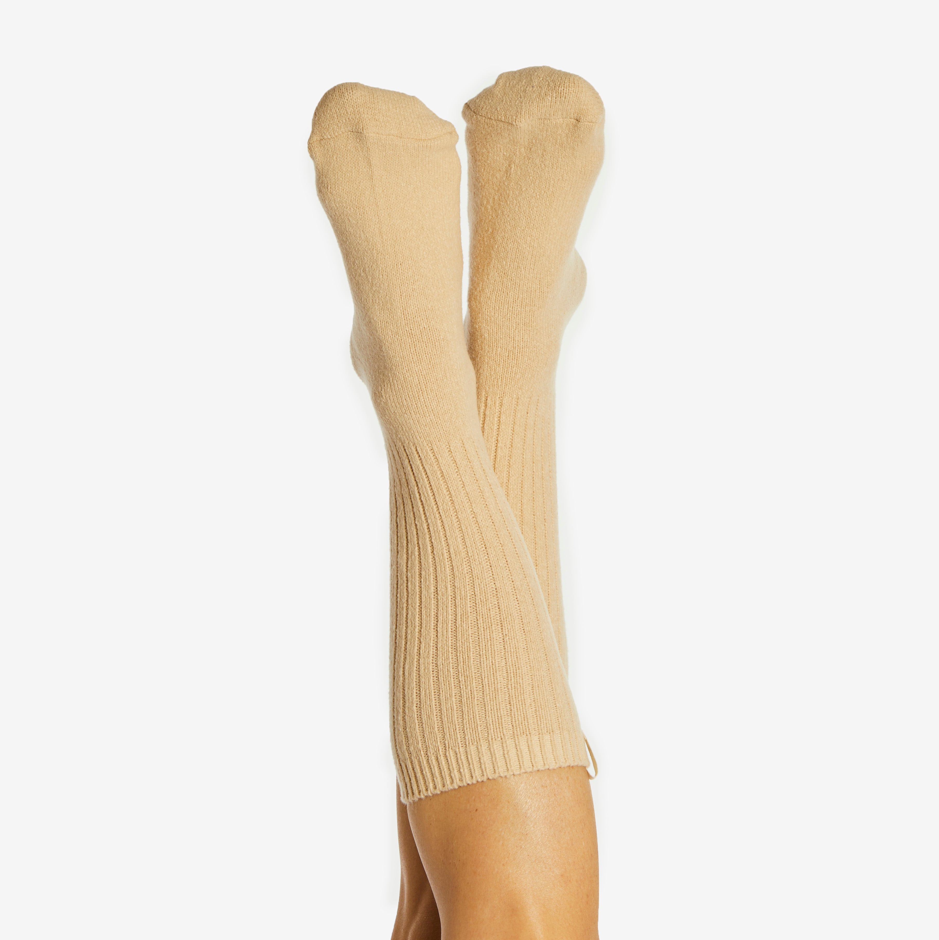 CloudComfort Crew Sock | Beige
