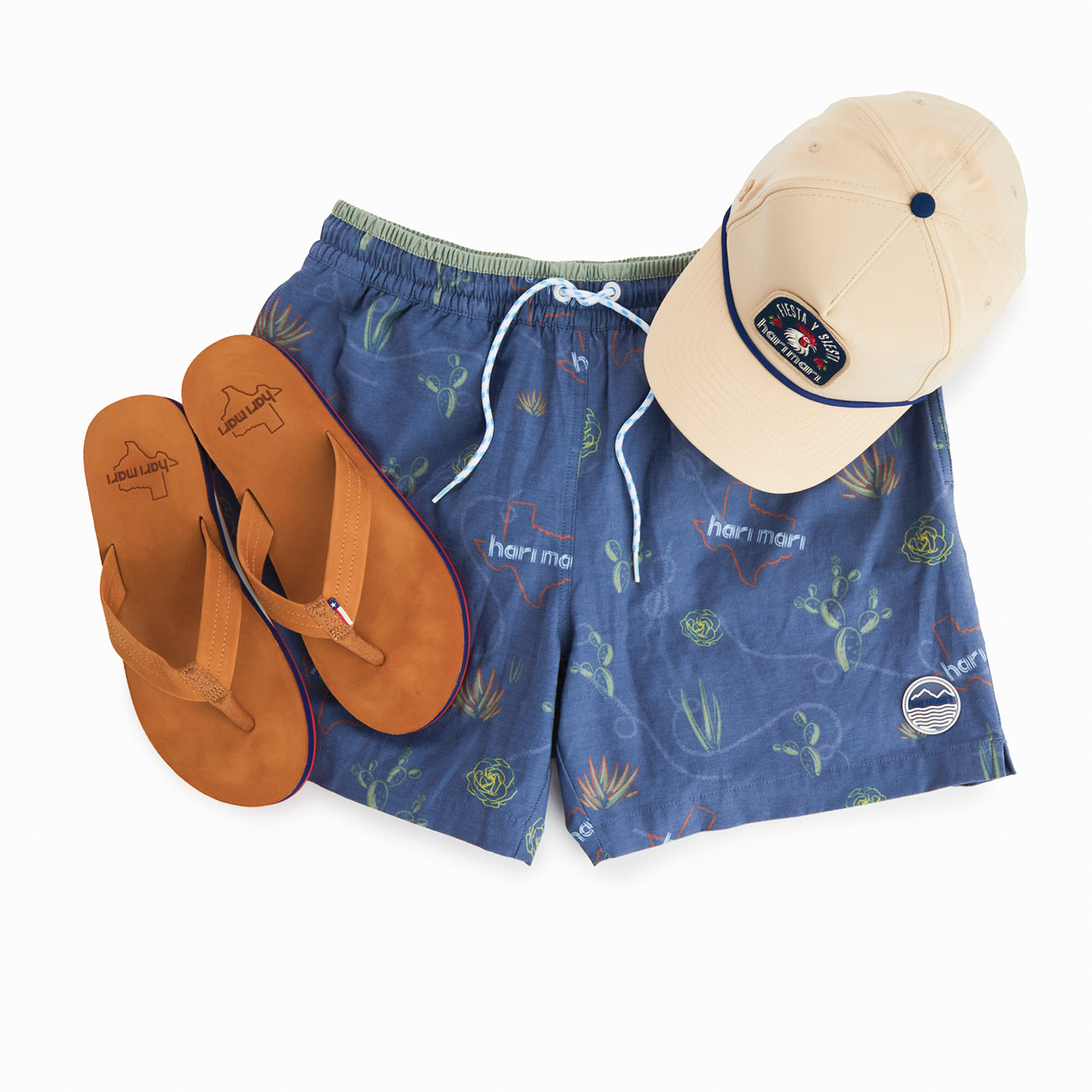 Hometown Swim Trunks | Indigo