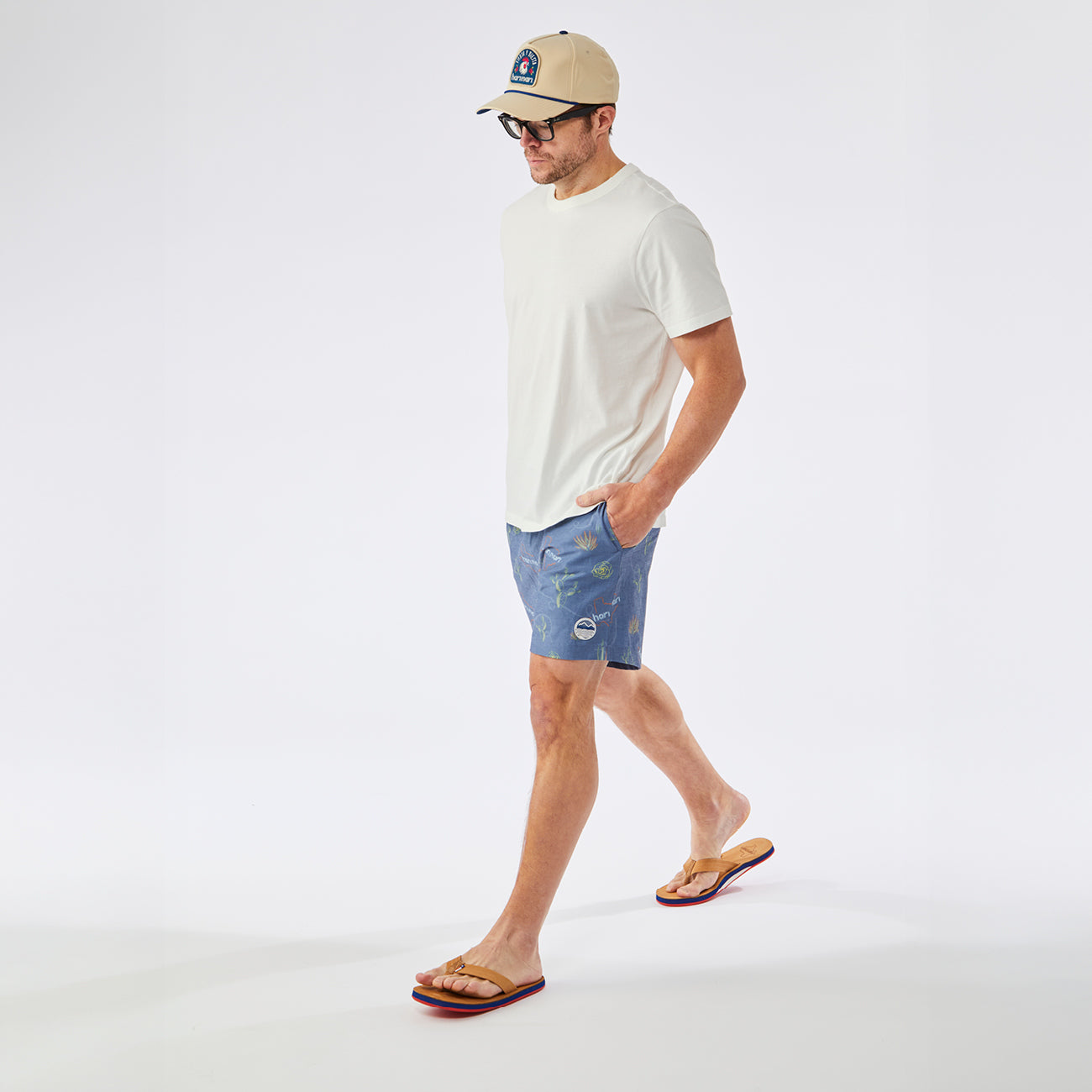 Hometown Swim Trunks | Indigo