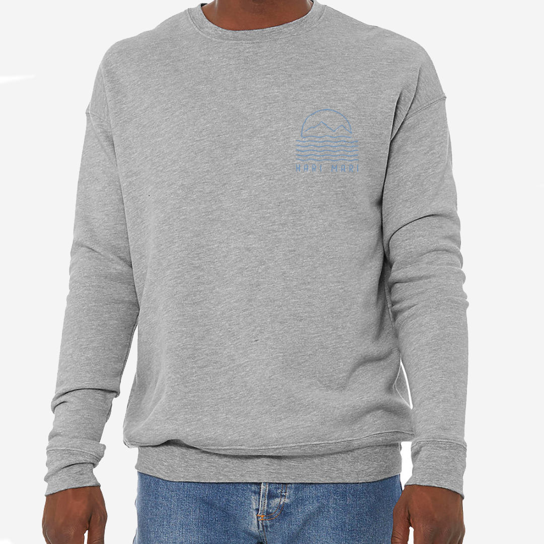 Sun & Sea Fleece Crewneck | Stone