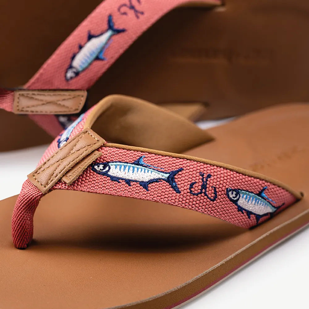 Shep Rose x Hari Mari flip flops for men