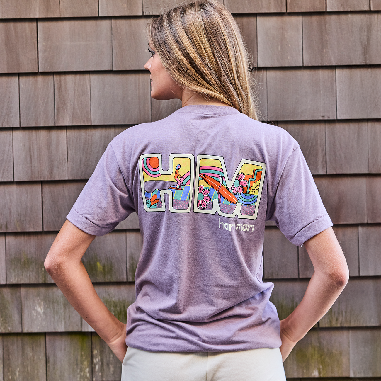 HM Tiki Tee | Lavender