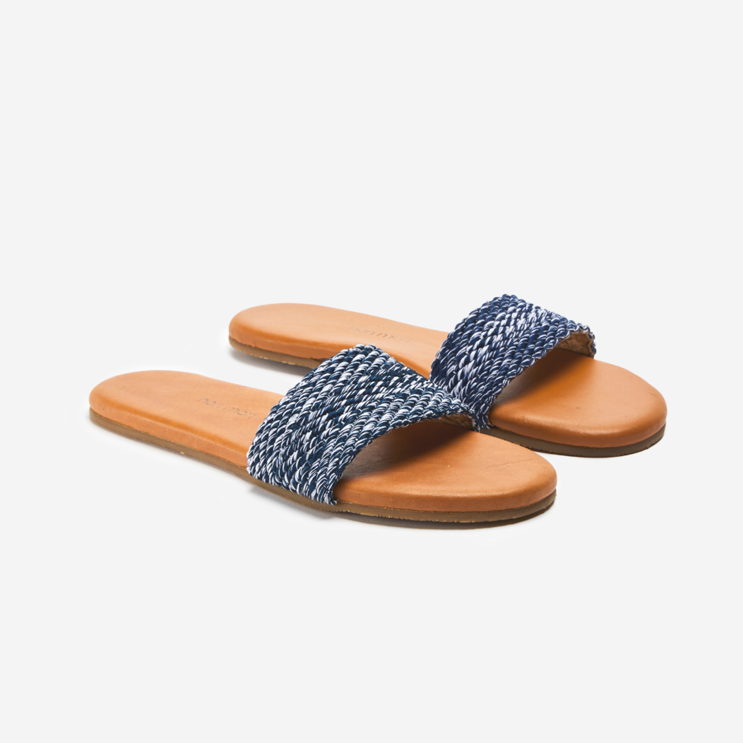 Women s Antigua Flip Flops Indigo