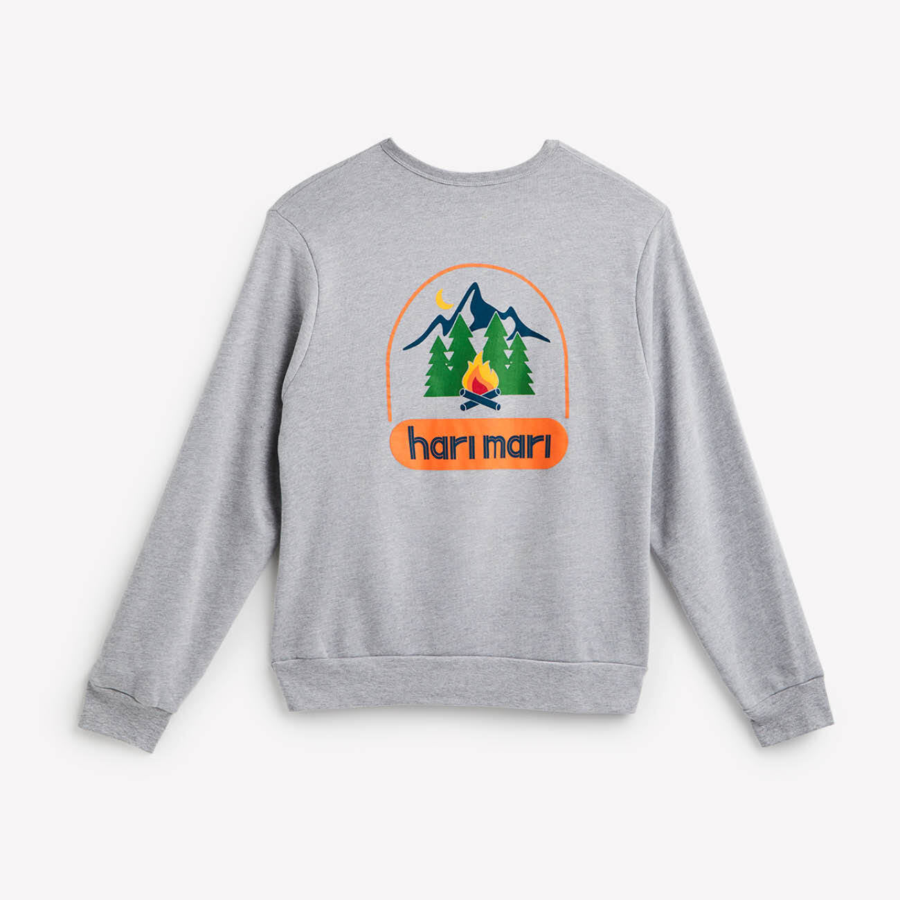 Campfire Fleece Crewneck | Heather Gray