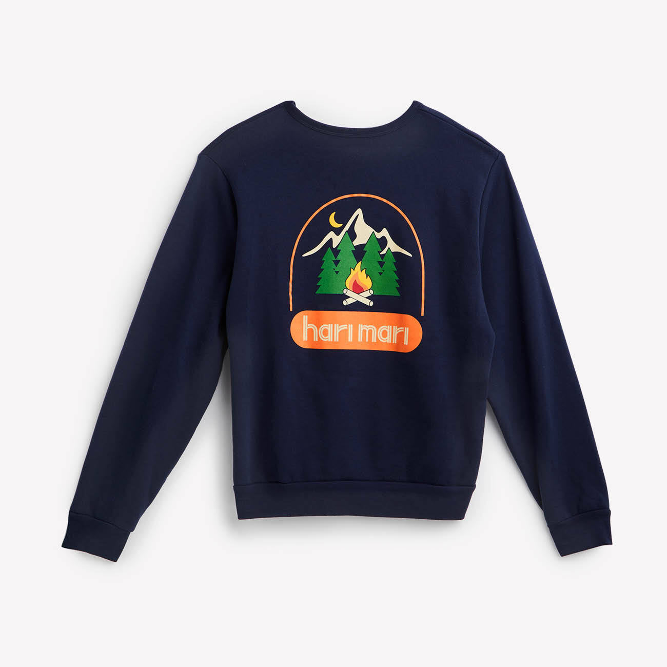 Campfire Fleece Crewneck | Navy