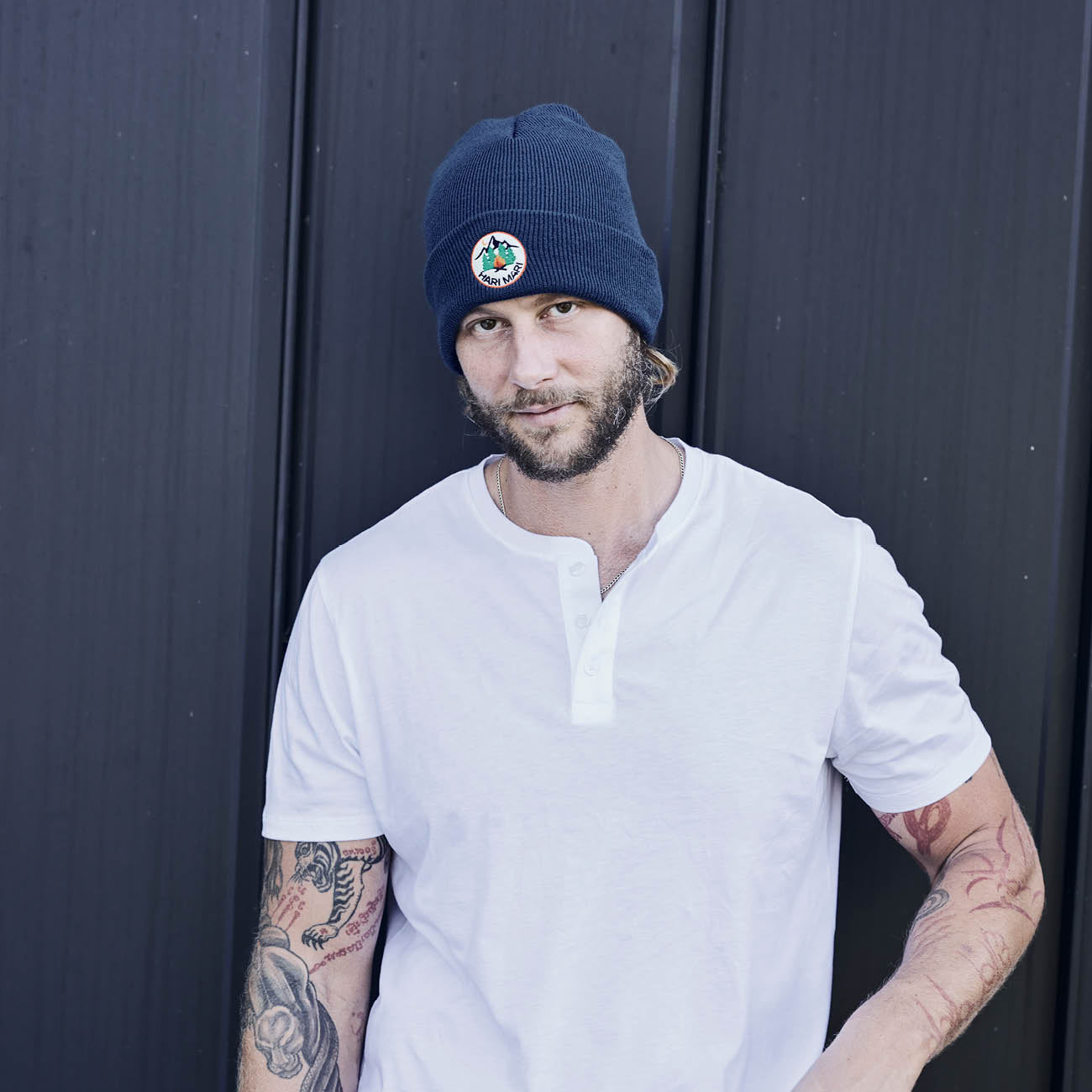 Campfire Beanie | Dark Denim