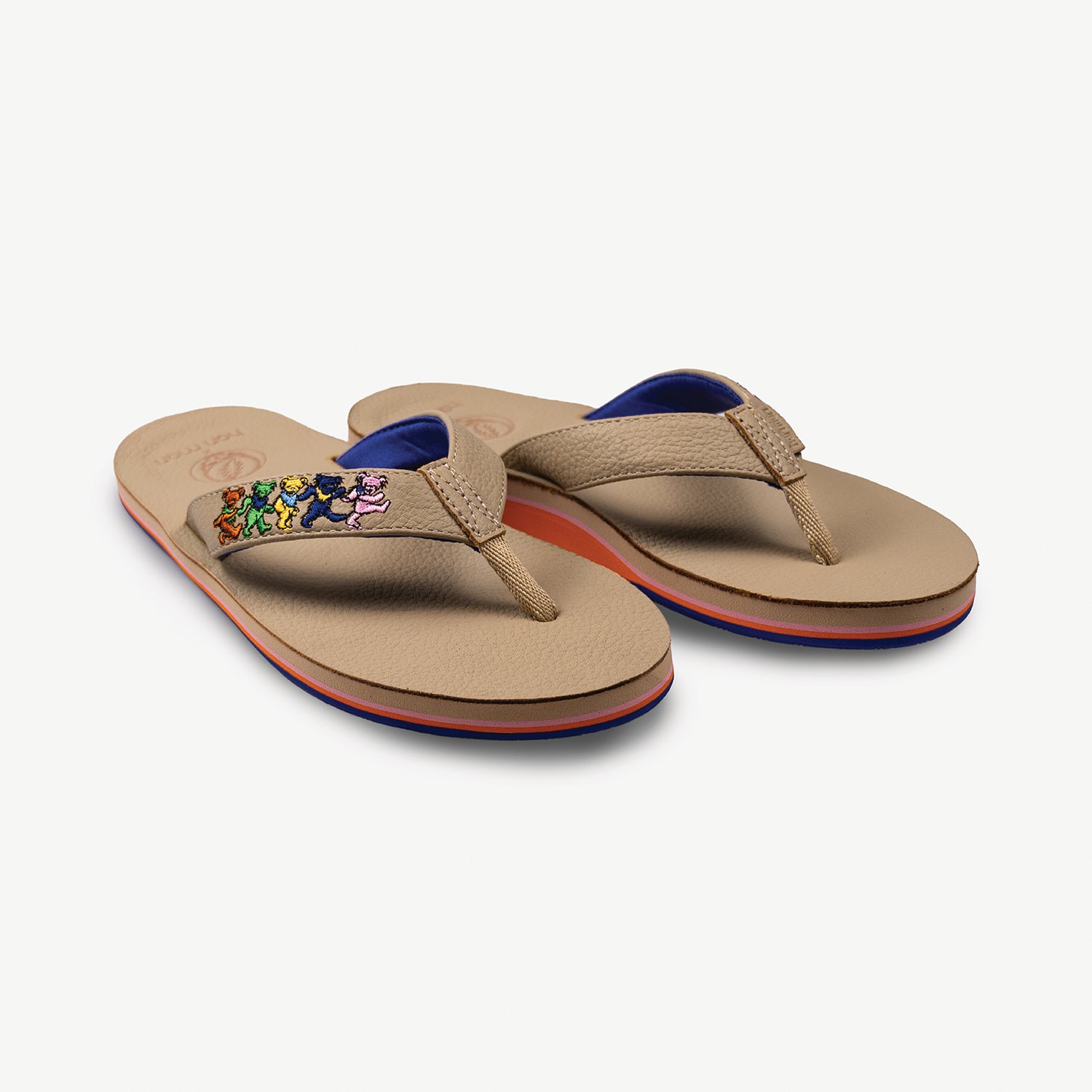 Women's Grateful Dead x Hari Mari flip flops