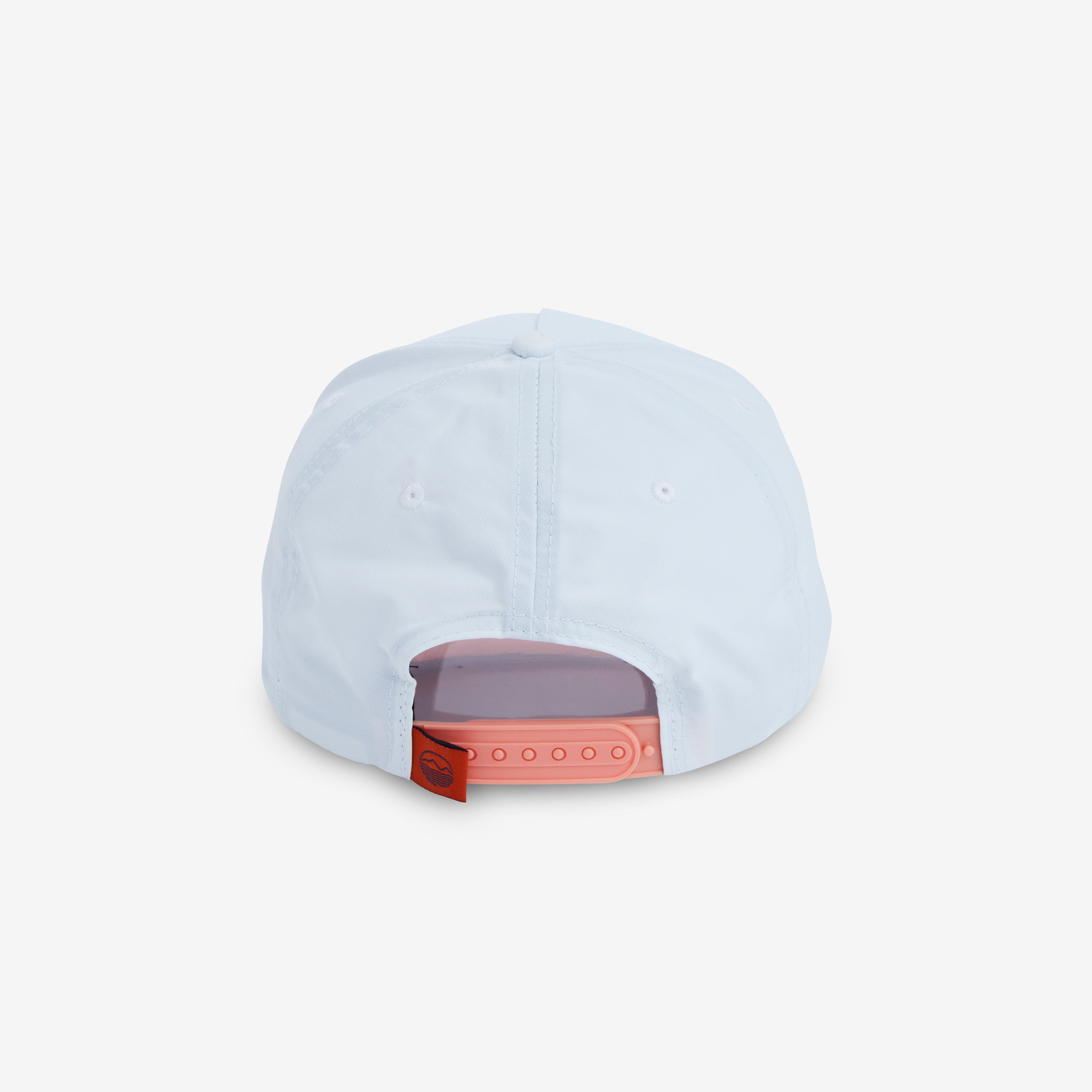 Sun Wave Hat | White/Coral