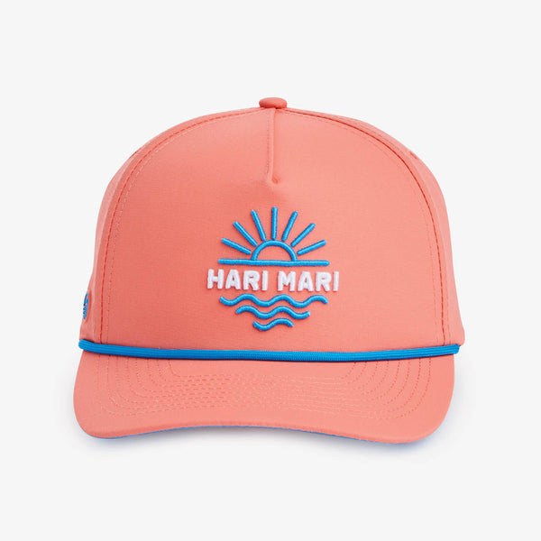 Sun Wave Hat | Coral/Blue