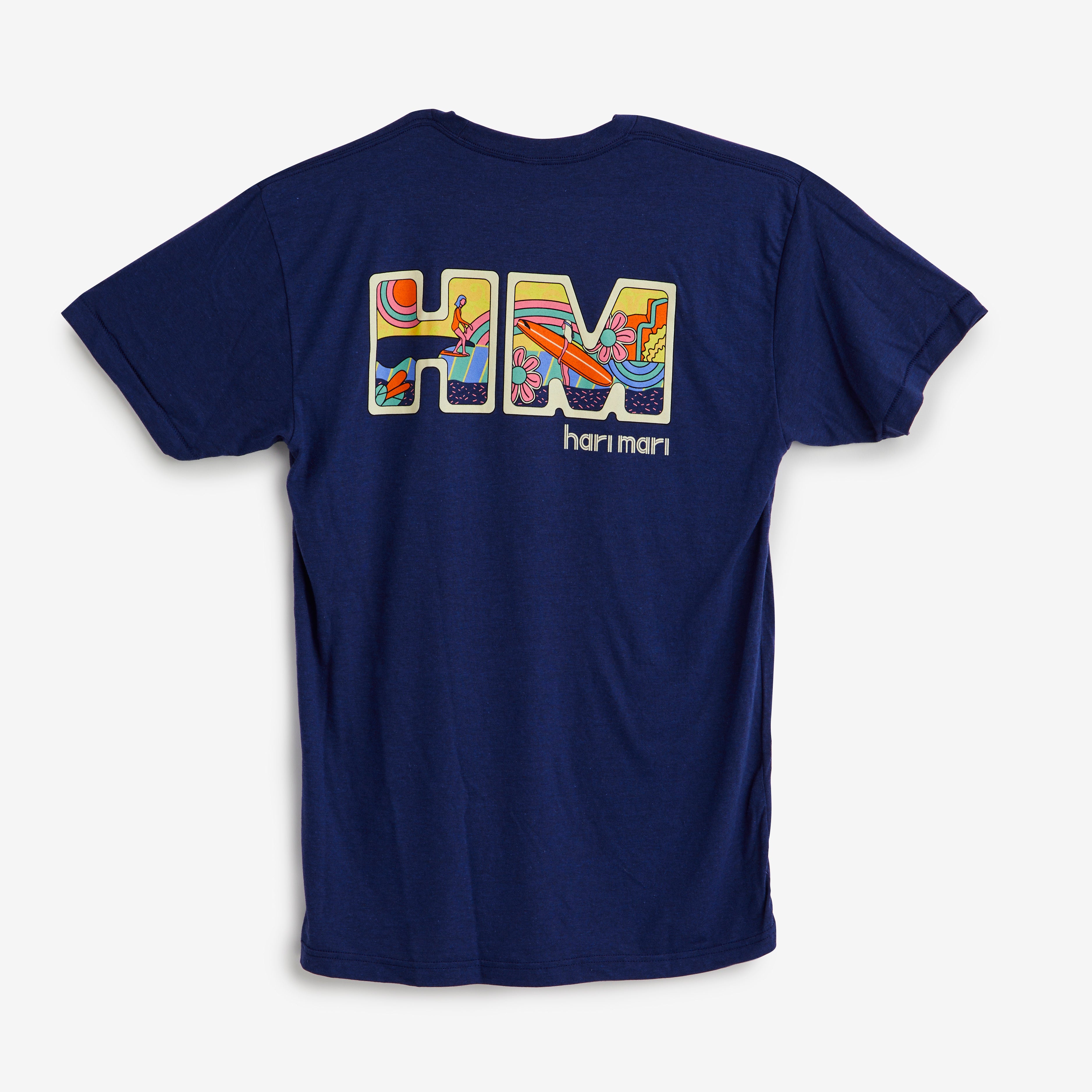 HM Tiki Tee | Navy