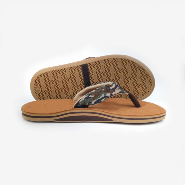 Camo/Brown Leather/synthetic Sandals Scout by HariMari. Men’s 8 US/EU 40-41 NWT Men main image 2