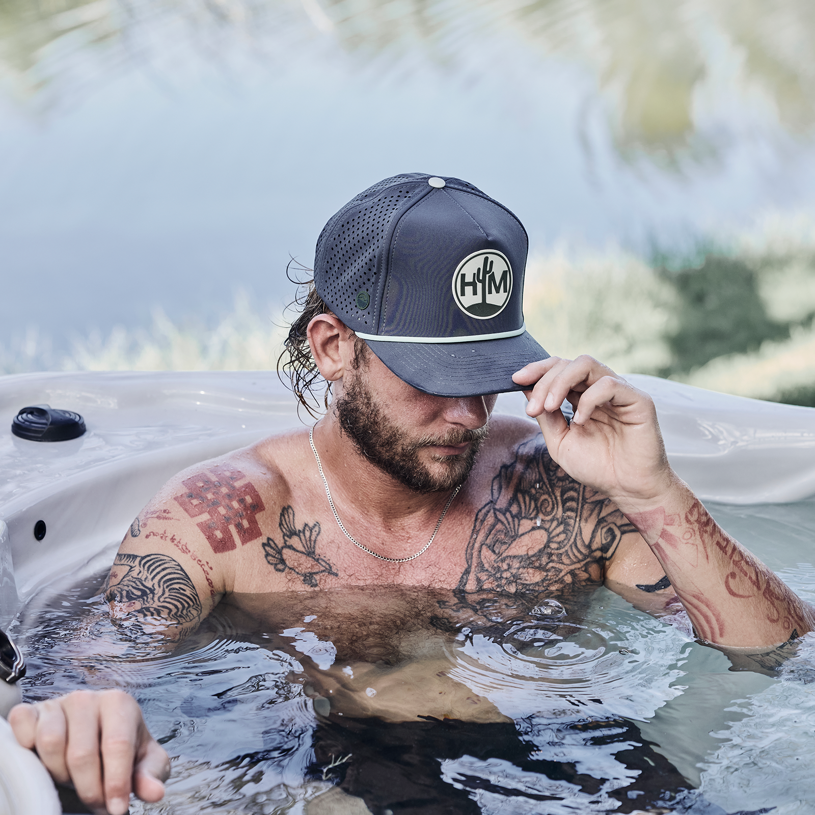 Cactus Chill Hat | Slate