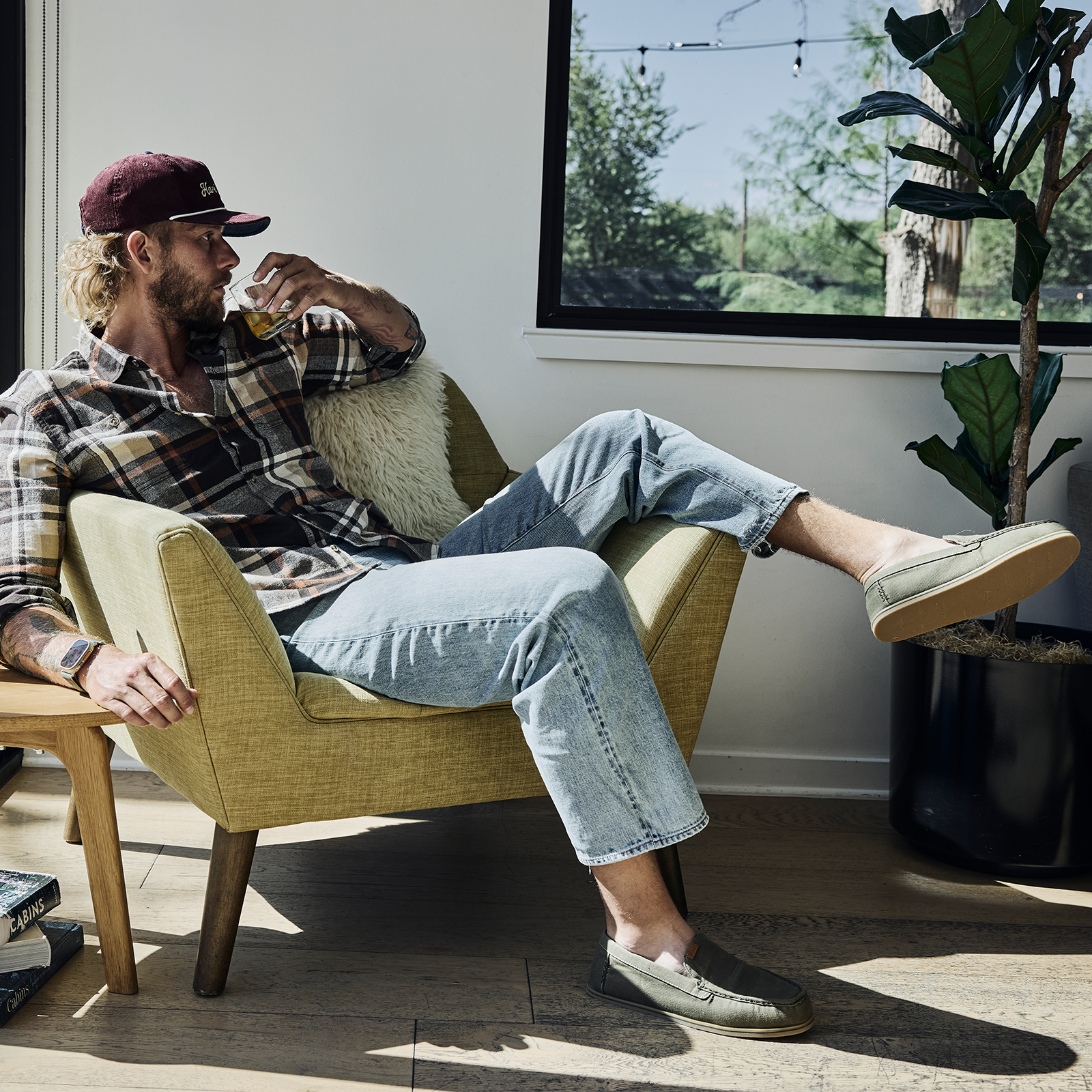 Men's Hacienda Canva | Cedar