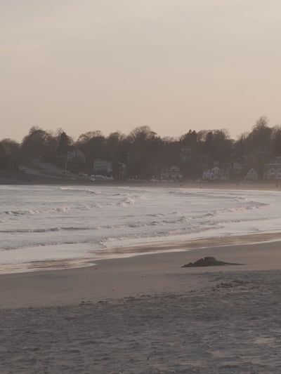 video showing two models wearing hari mari flip flops around newport, ri