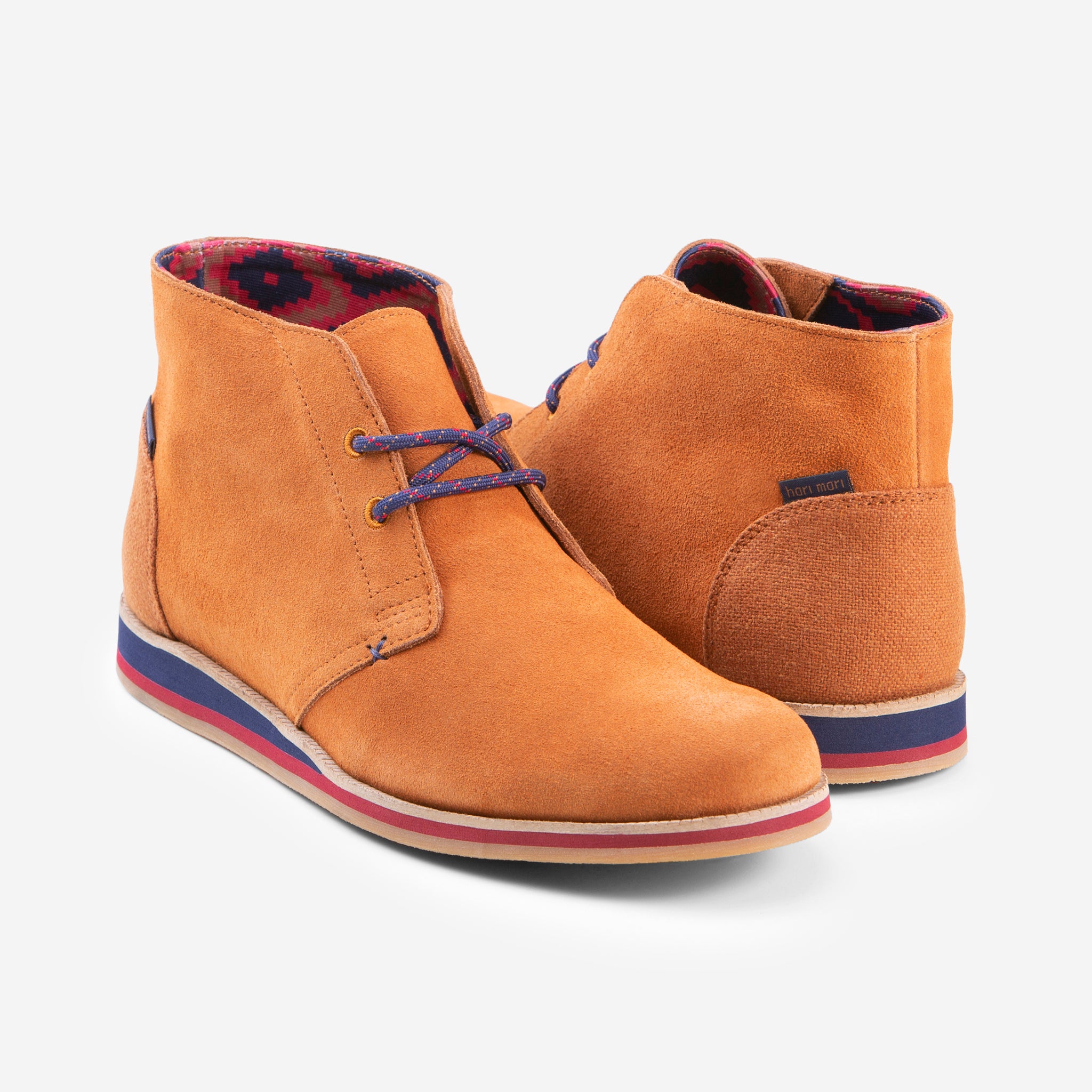 Adobe Desert Boot - Mens - Tobacco - 45 Degree View