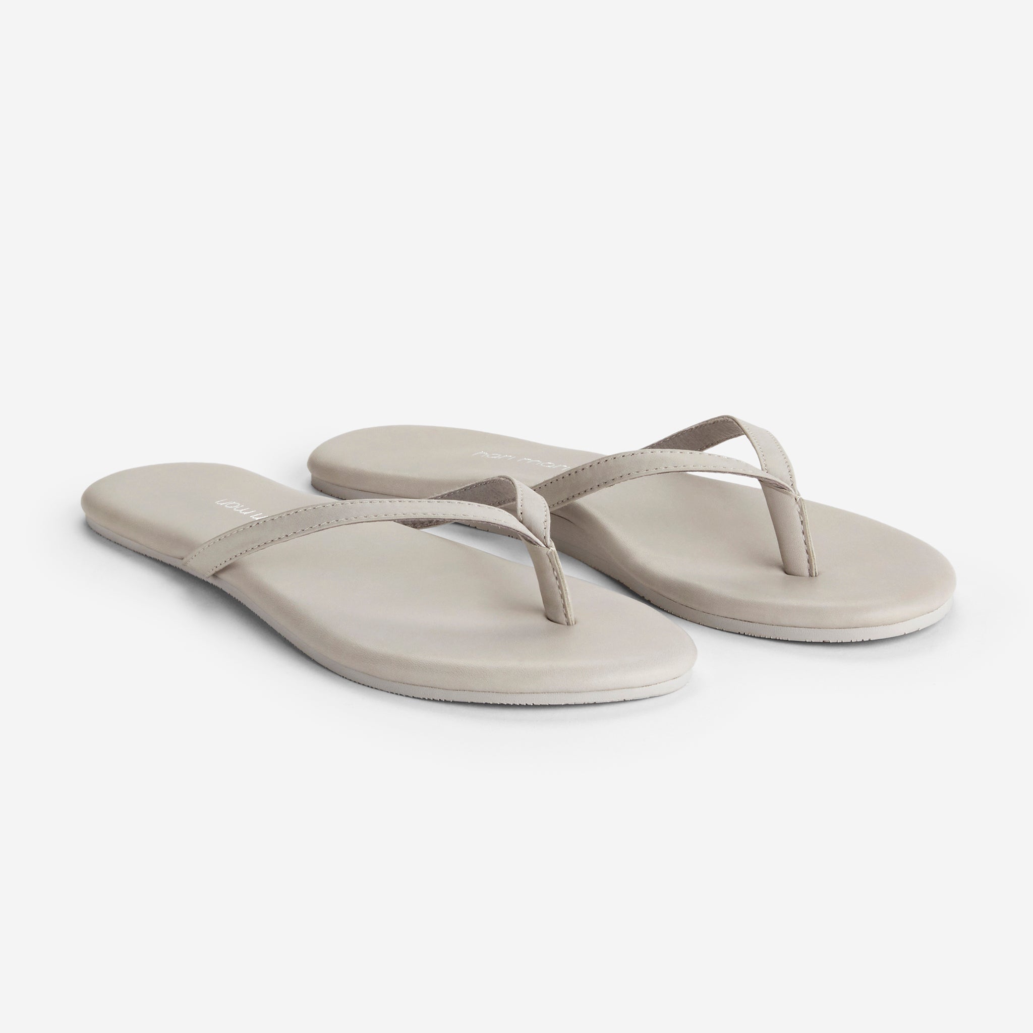 off white leather women's flip flop - Hari Mari sandal