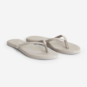 off white leather women's flip flop - Hari Mari sandal