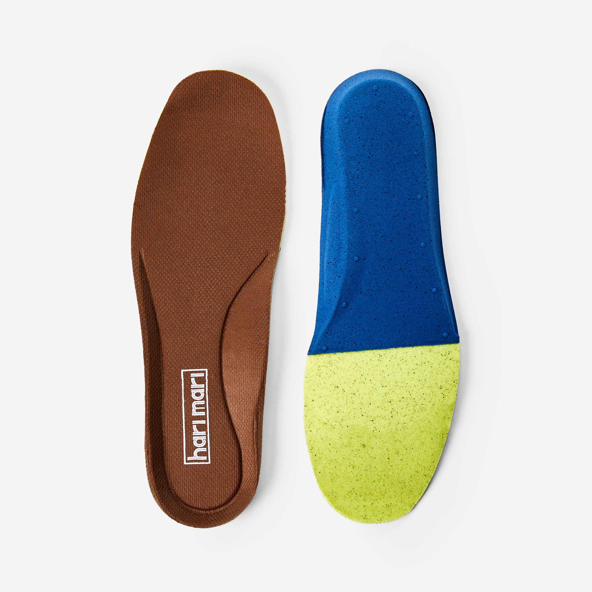 Arch support memory foam insert with Hari Mari logo