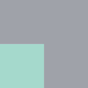 color swatch in grey and aqua 
