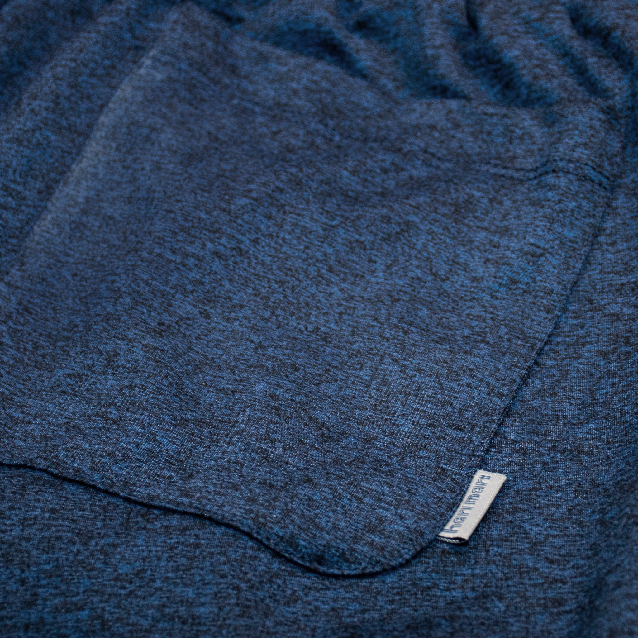 back pocket of Men's navy shorts from Hari Mari