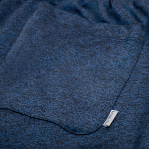 back pocket of Men's navy shorts from Hari Mari