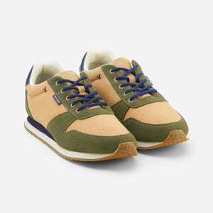 Dos Santos Retro Runner-Mens-Army-Front View 