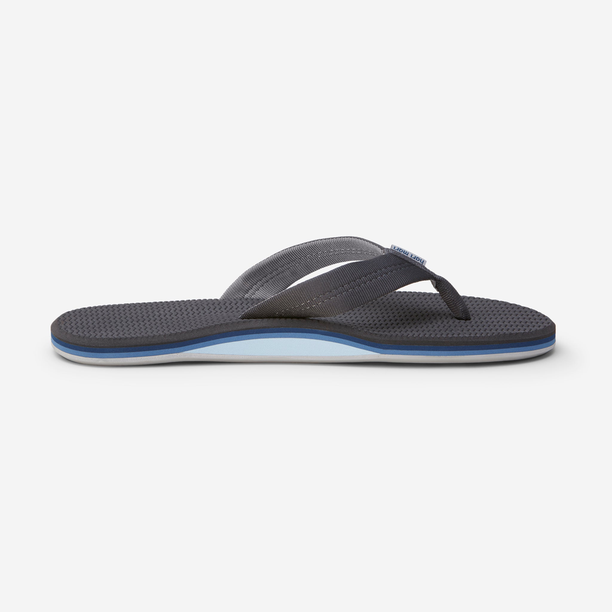 Hari Mari Mens Dunes Flip Flops - Dark Charcoal