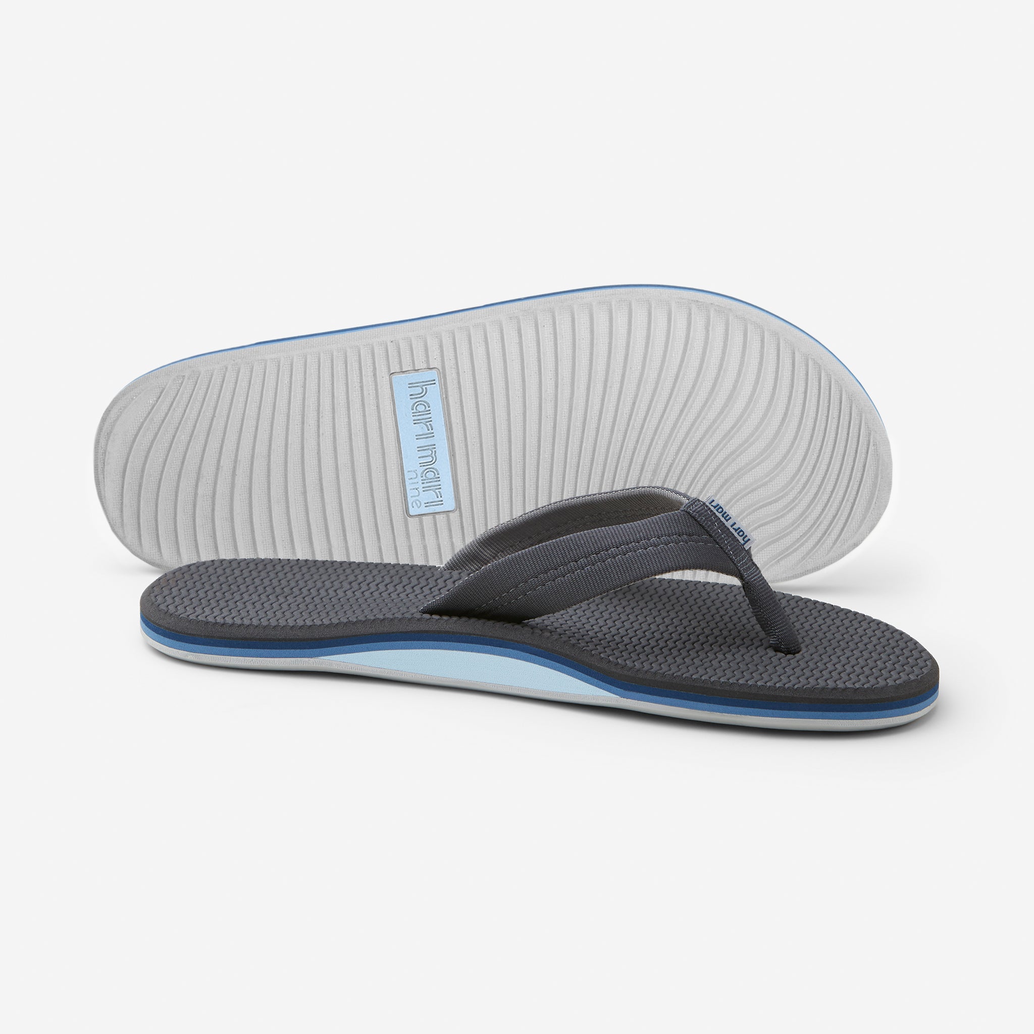 Hari Mari Dunes Flip Flops - Dark Charcoal