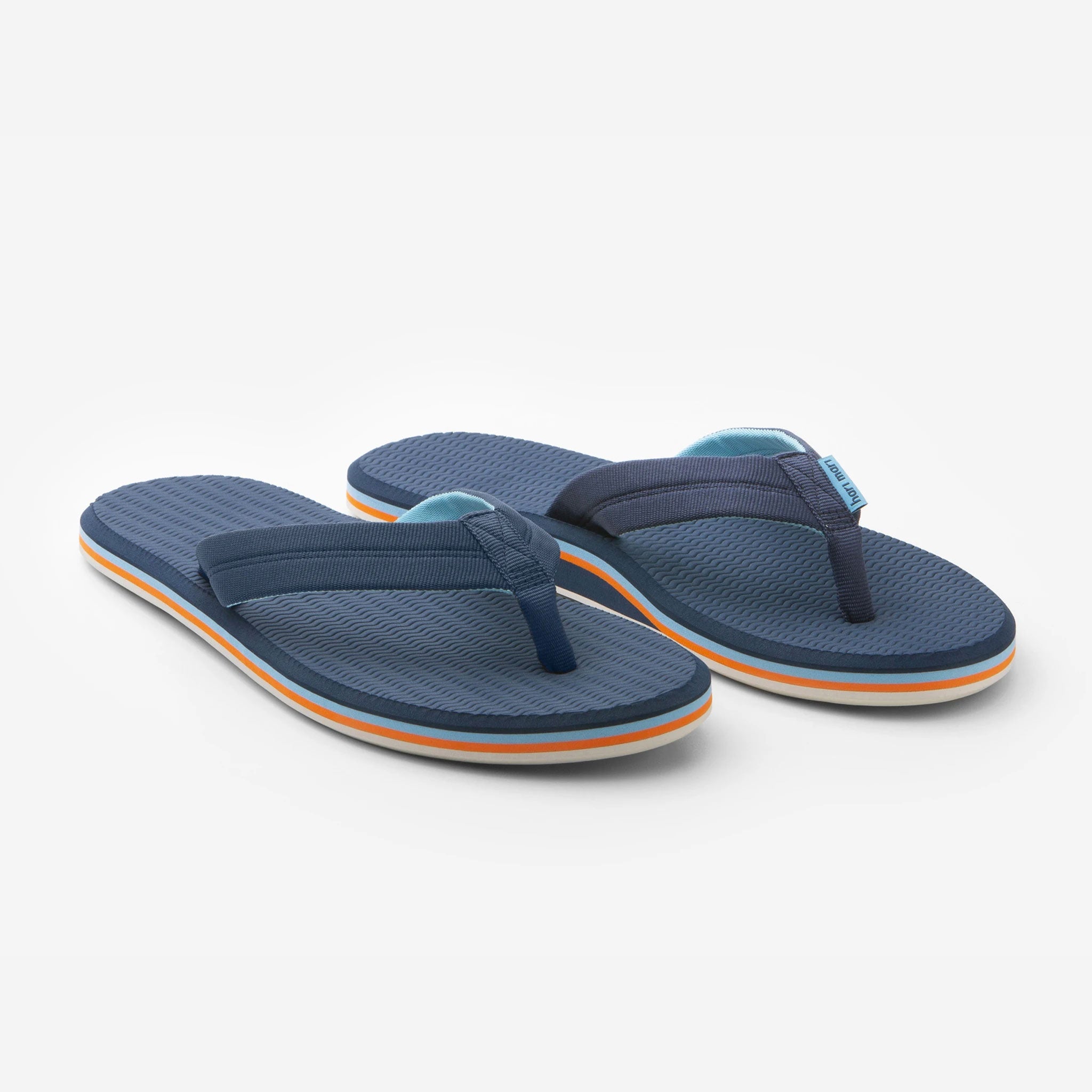 Hari Mari Dunes - Navy Water Flip Flops
