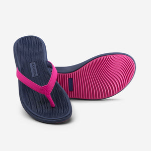 Beachsides - Women's - Berry/Navy - 45 Degree/Bottom View