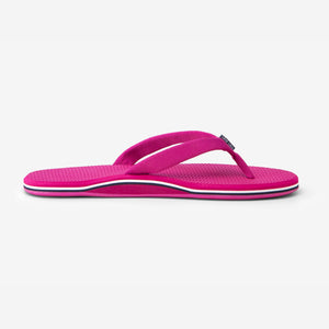 pink rubber women's flip flop - hari mari
