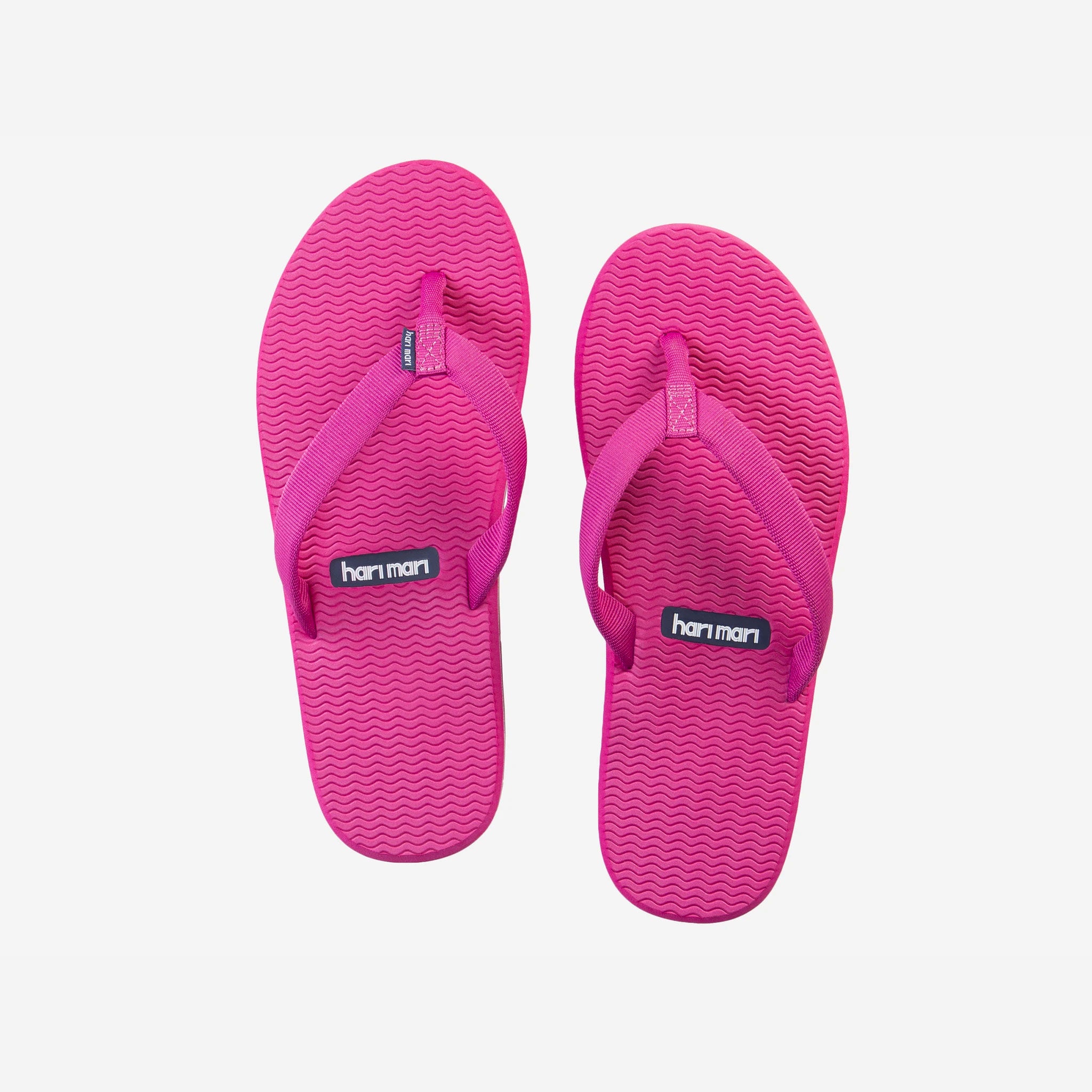 pink rubber women's flip flop - hari mari