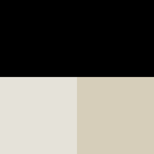 color swatch black white and cream