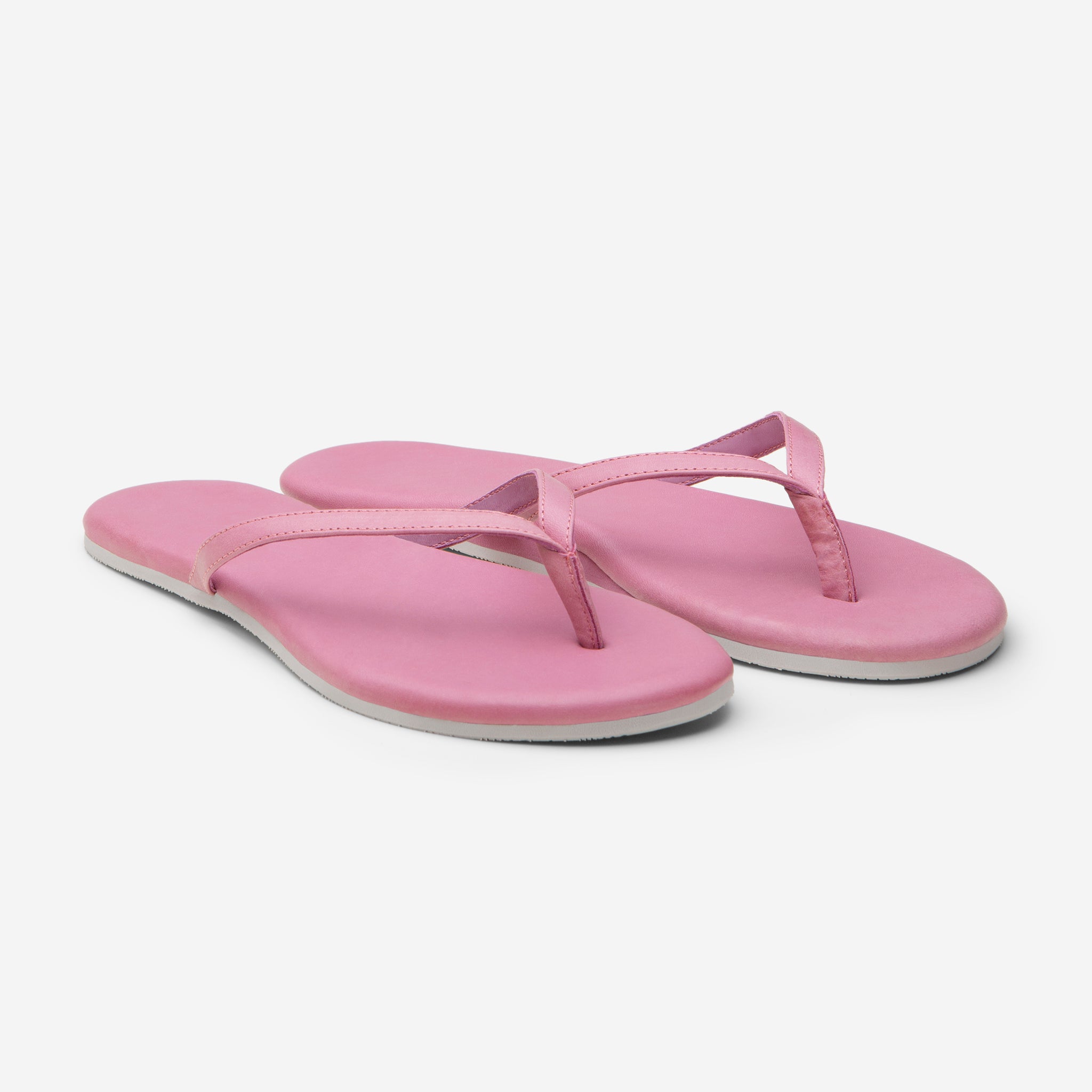 Hari Mari Women's The Mari Flip Flop in Rose on white background