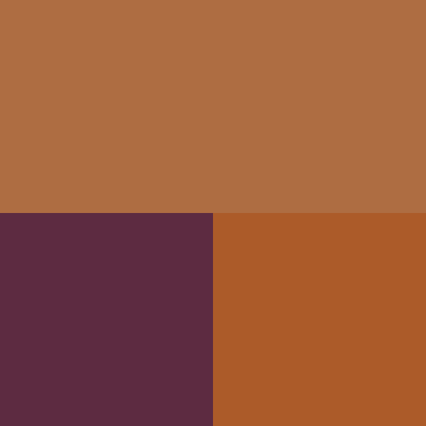 brown and purple swatch