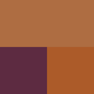 brown and purple swatch