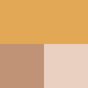 color swatch natural, light brown and cream