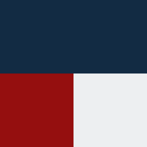 color swatch navy red and white