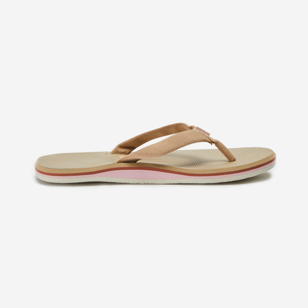 Women's Dunes Flip Flops - Black / Blush – Hari Mari